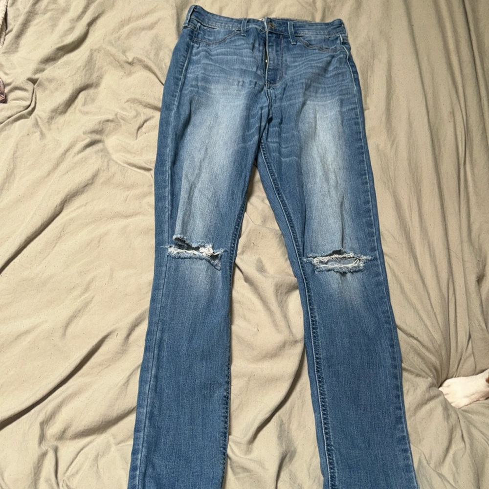 Hollister blue jeans